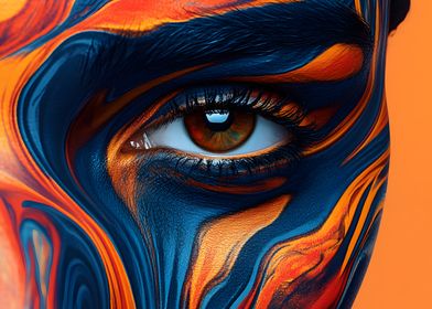 Abstract Eye Art