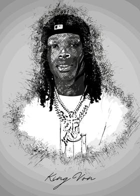 King Von Portrait