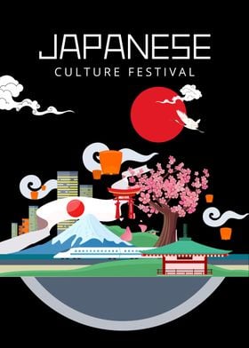 Japanese Culture Festival Poster