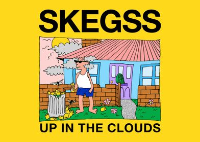 Skegss Up In The Clouds Album Cover