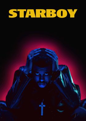 The Weeknd Starboy Poster