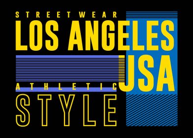 Los Angeles Athletic Style Graphic