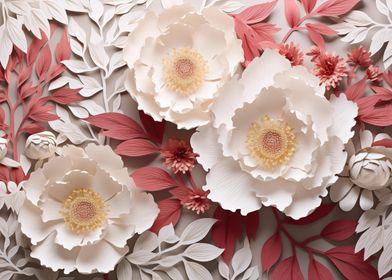 Paper Flower Arrangement