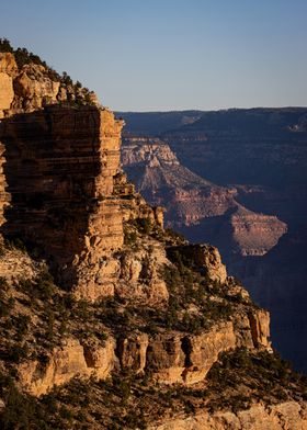 Grand Canyon Cliffs Close Up Photo