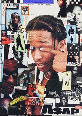 ASAP Rocky Collage