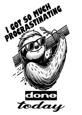 Sloth Procrastination