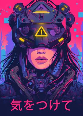 Cyberpunk Woman with Goggles