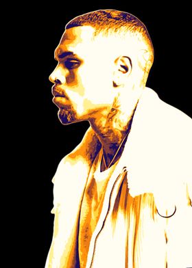 Chris Brown Portrait