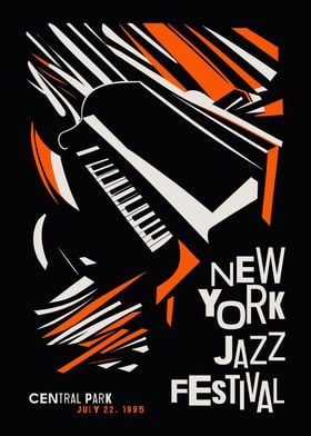 New York Jazz Festival Poster