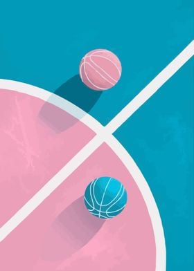 Basketball Court Minimalism