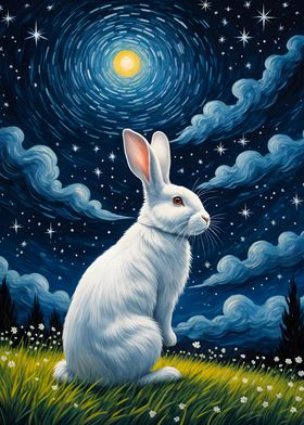 White Rabbit Starry Sky