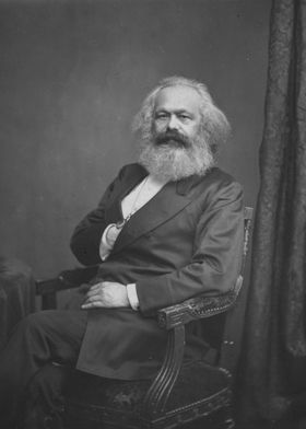 Karl Marx Portrait