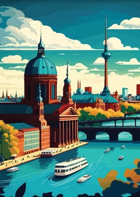 Berlin Cityscape