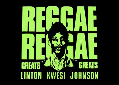 Reggae Greats Linton Kwesi Johnson