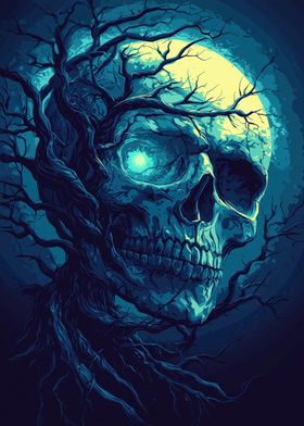 Skull Tree Moon