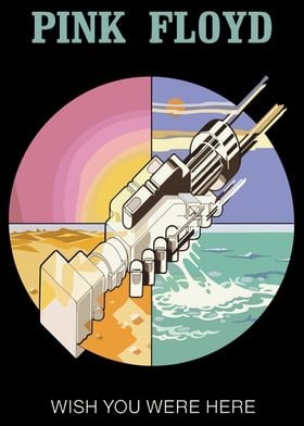 Pink Floyd Wish You Were Here Album Cover