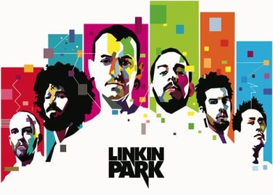 Linkin Park Pop Art