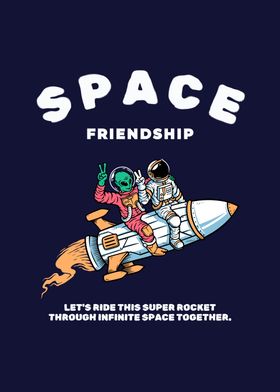 Space Friendship Rocket