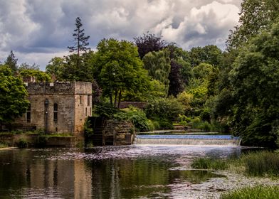 Stone Mill by the River