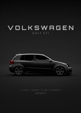 2006 Volkswagen Golf GTI (MkV) - 5 doors - Specs