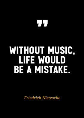 Music Quote - Nietzsche