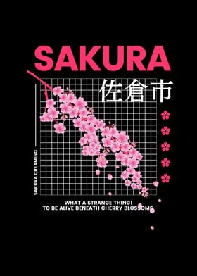 Sakura Branch Graphic