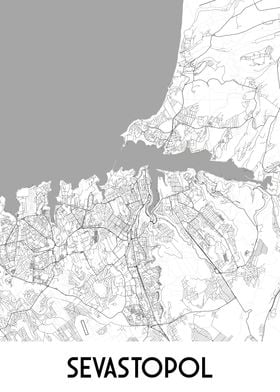 Sevastopol City Map