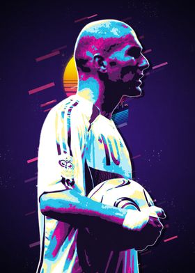 Zidane Retro Art