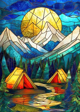 Stained Glass Mountain Camp