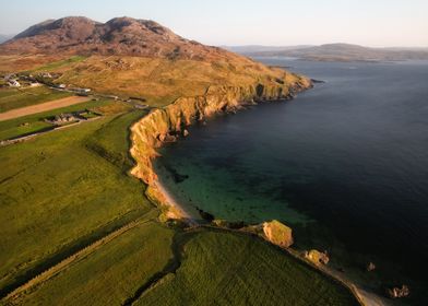 Coastal Landscape with Cliffs