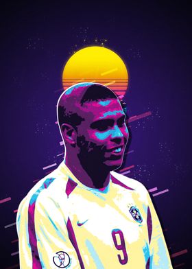 Ronaldo Football Art