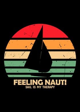 Sailing Sunset Graphic