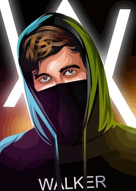 Alan Walker Digital Art