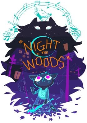 Night in the Woods Game Art