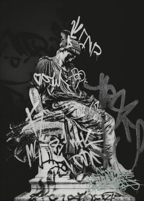 Graffiti Statue