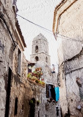 Bell Tower in Italian Alley