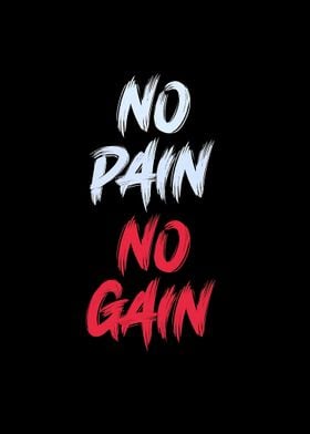 No Pain No Gain Quote