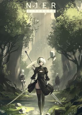 Nier Automata Artwork