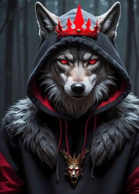 Wolf King Hoodie