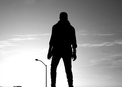 Silhouette of a Man