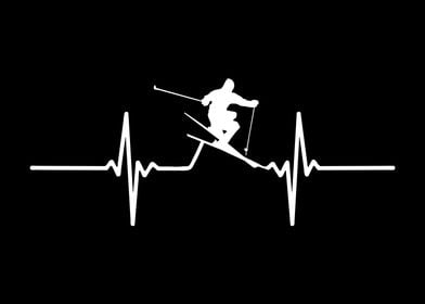 Skiing Heartbeat