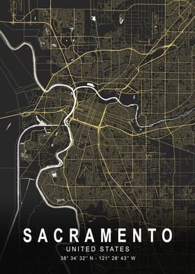 Sacramento Silver City Map