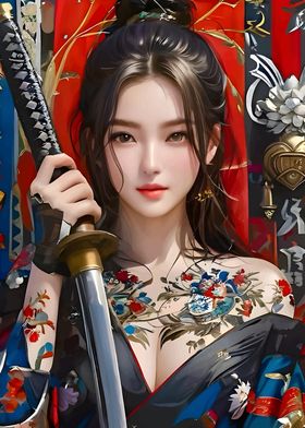 Japanese Warrior Woman