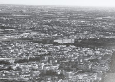 Aerial View of Cityscape of italy