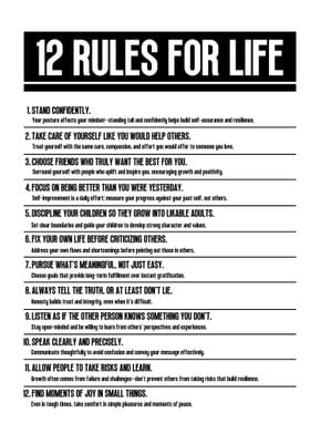 12 Rules for Life