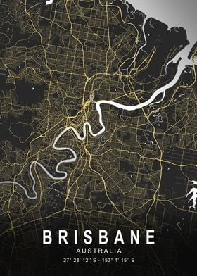 Brisbane Silver City Map