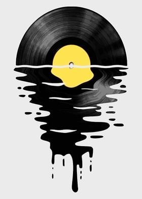 Vinyl Record Reflection