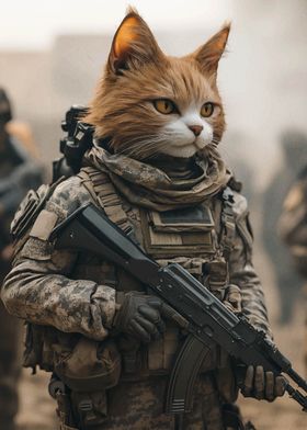 Cat Soldier