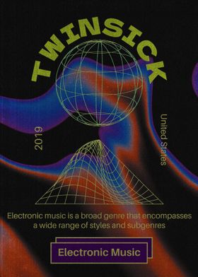 Electronic Music Poster