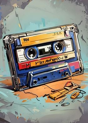 Vintage Cassette Tape